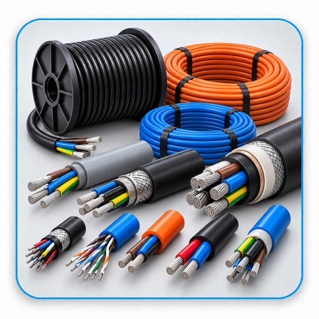 Marine and offshore electrical cables